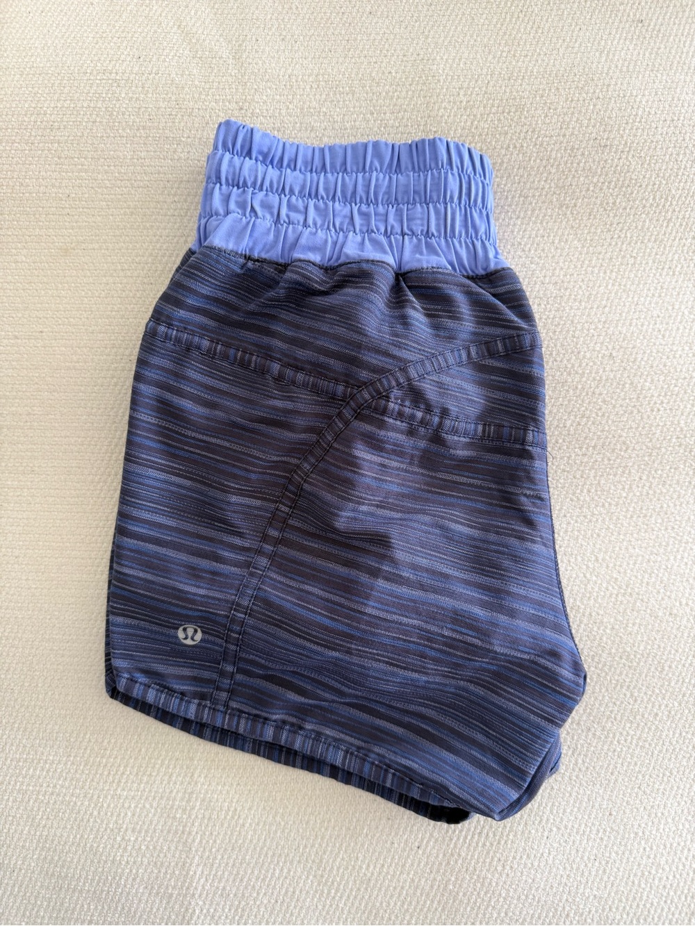 Lululemon Women’s Running Shorts in Purple and Navy